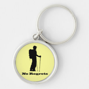 No Regrets Key Ring
