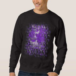 No Regrets Tattoo Inked Piercing Rock Punk Darkwav Sweatshirt