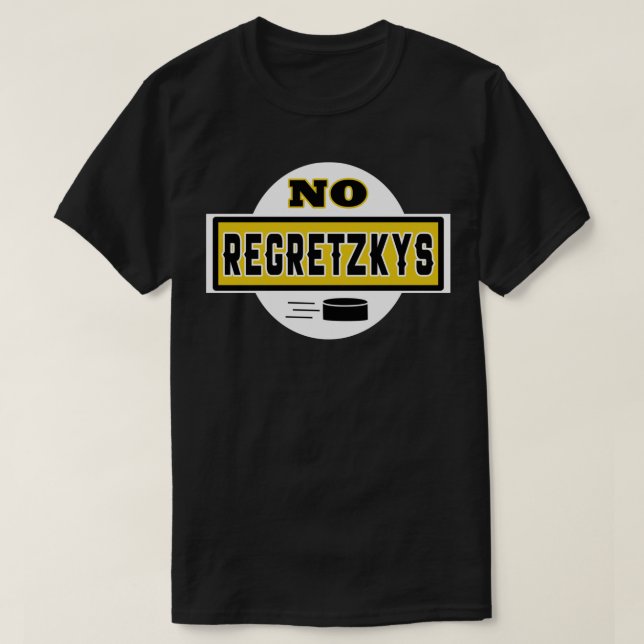 No Regretzkys - LetterKenny Fan Art Sticker T-Shirt (Design Front)