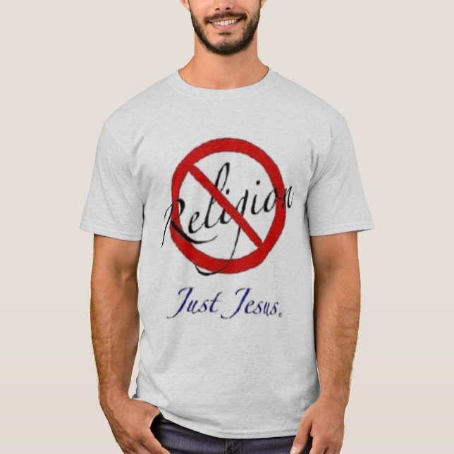 no religion T-Shirt (Front)