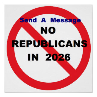 NO Repugs Poster
