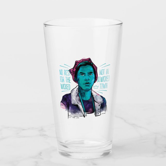 No Rest For The Wicked Glass (Front)