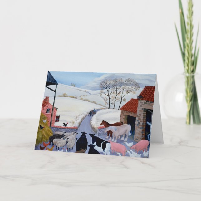 No Room at the Inn Card (Front)