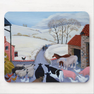 No Room at the Inn Mouse Mat