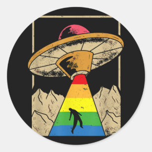 No rules LGBT Pride Genderqueer  Copy Classic Round Sticker