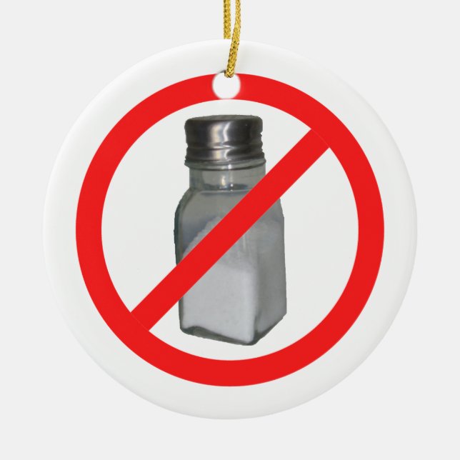 No salt ceramic tree decoration (Front)