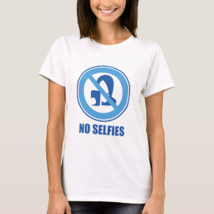 No Selfies T-Shirt