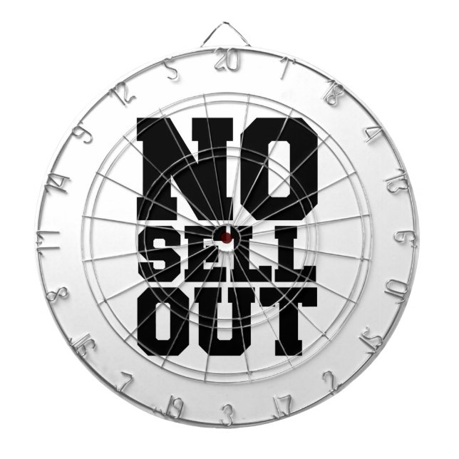 NO SELL OUT DARTBOARD (Front)