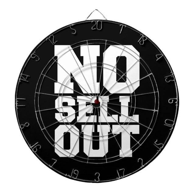 NO SELL OUT DARTBOARD (Front)