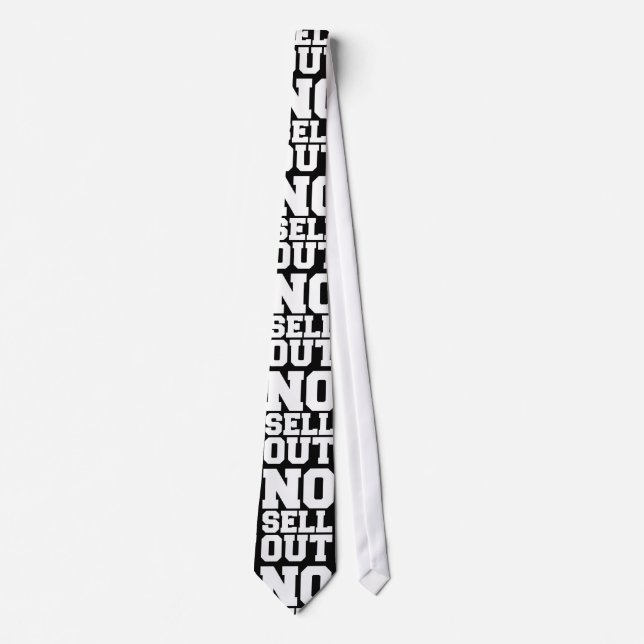 NO SELL OUT TIE (Front)