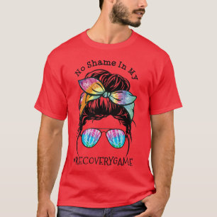 No Shame In My Recovery Game NA AA Narcotics Anony T-Shirt