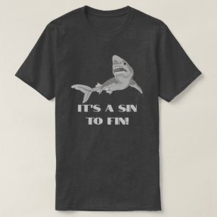 No Shark Finning T-Shirt