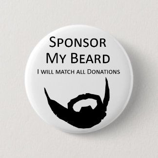 No-Shave November Pin