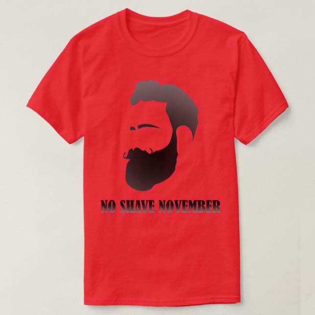 No shave november T-Shirt (Design Front)