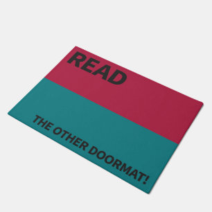 No shoes in the house doormat (Gift for OCD)