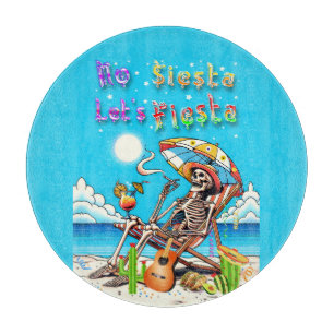 No Siesta Let's Fiesta Cutting Board