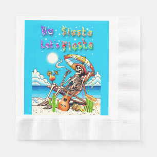 No Siesta Let's Fiesta Napkin