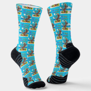 No Siesta Let's Fiesta Socks