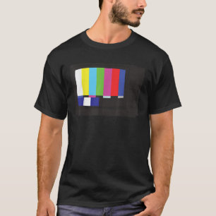 No Signal 70s 80s Television Screen Retro Vintage T-Shirt