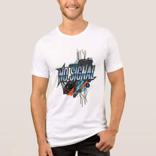 NO SIGNAL – Y2K Cyber Streetwear Graphic T-Shirt Tri-Blend Shirt