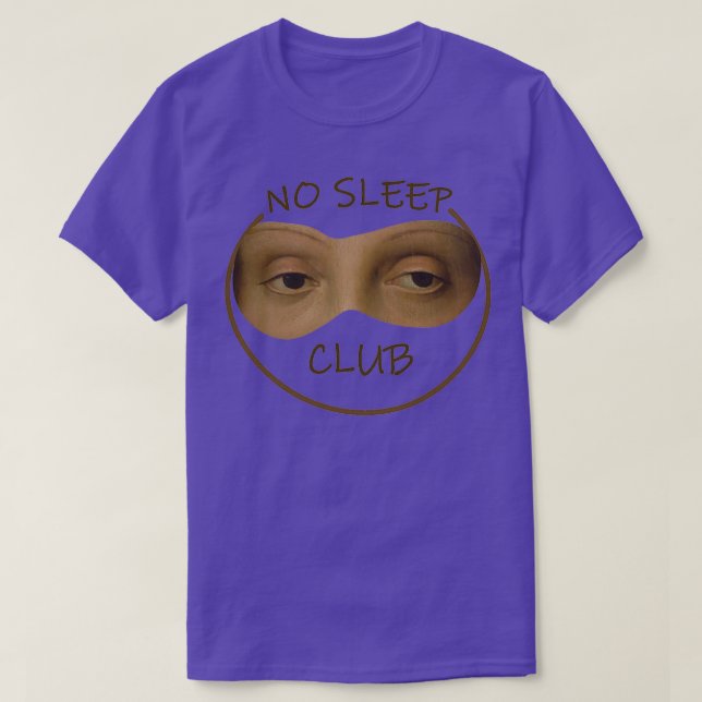 No Sleep Club 3 T-Shirt (Design Front)