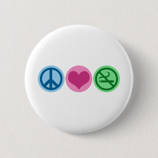 No Smoking 6 Cm Round Badge