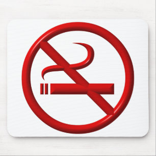 No Smoking / Anti-Smoking Mouse Mat