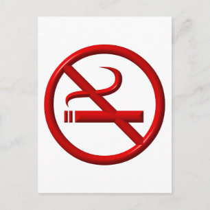 No Smoking / Anti-Smoking Postcard