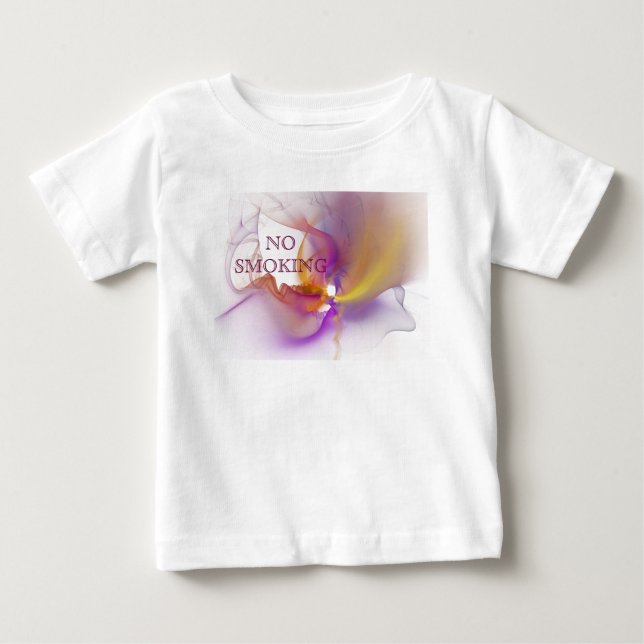 No smoking baby T-Shirt (Front)