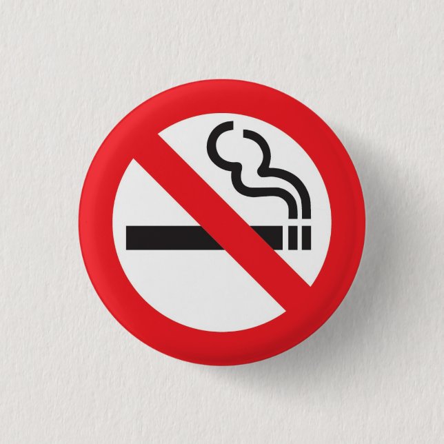 No smoking badge s (Front)