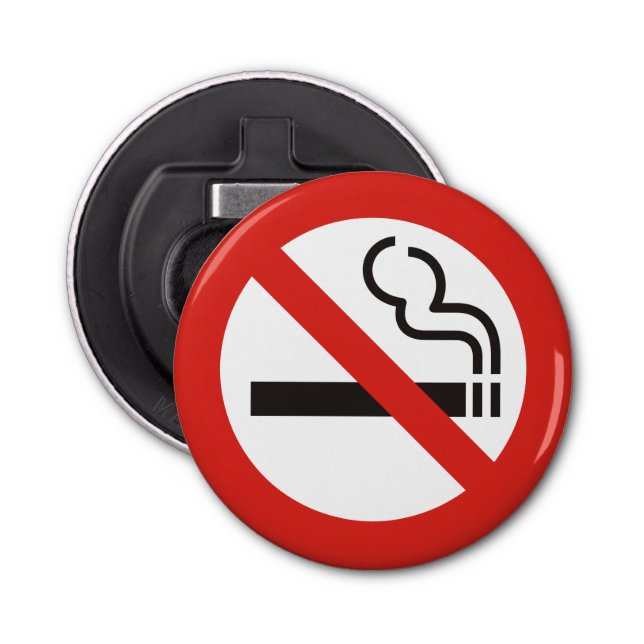 No Smoking Bottle Opener (Front)