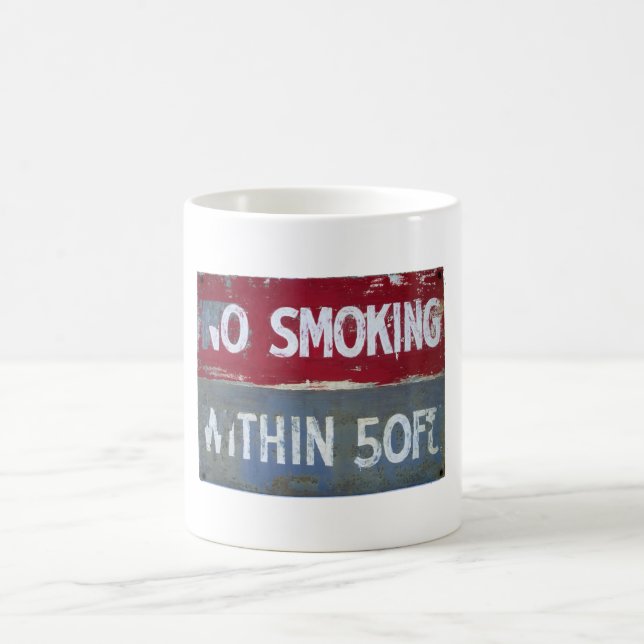 No Smoking Coffee Mug (Center)