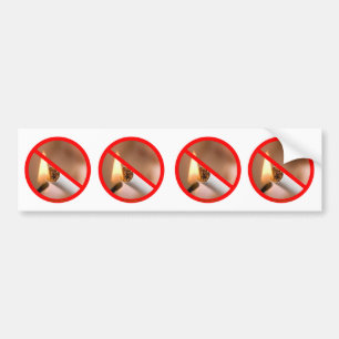 NO SMOKING (CUT to GET 4) Bumper Sticker