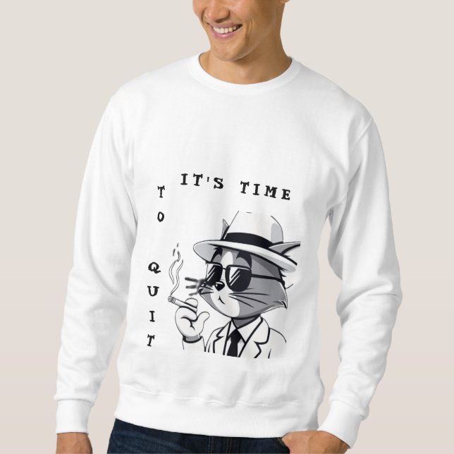 No Smoking full sleeve t shirt (Front)