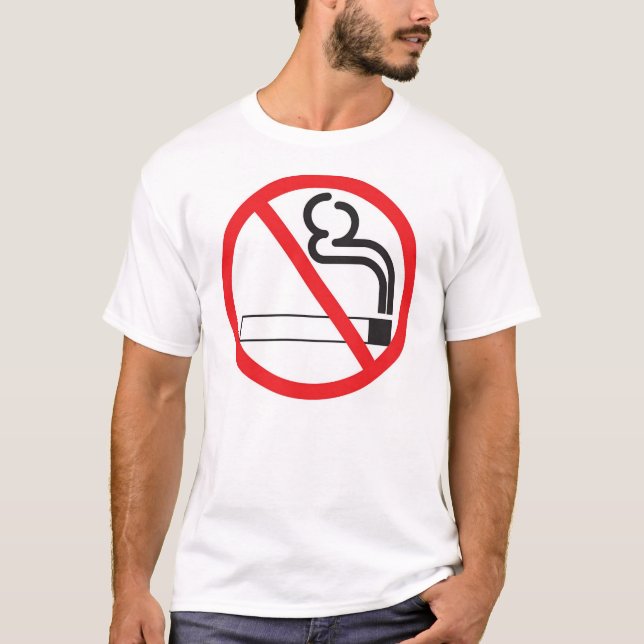 No Smoking - Japanese T-Shirt (Front)