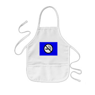 No Smoking Kids Apron