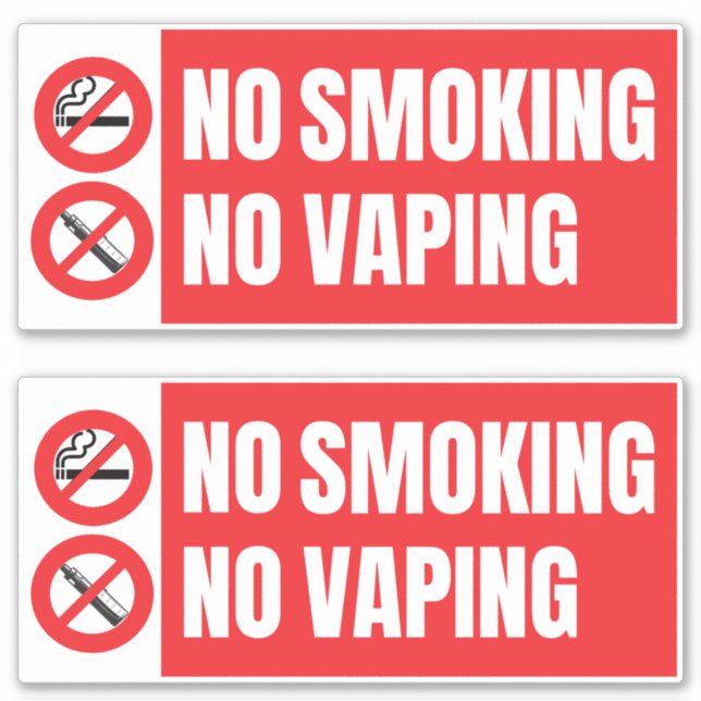 No Smoking No Vaping (Front)