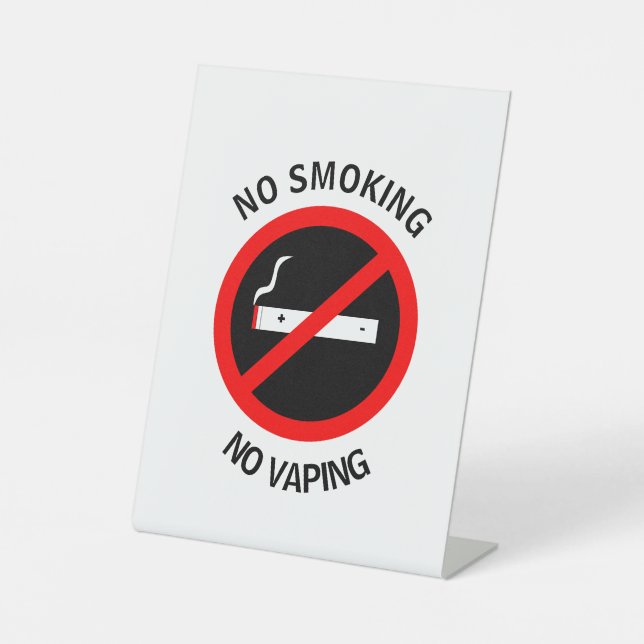 NO SMOKING NO VAPING SIGN (Front)