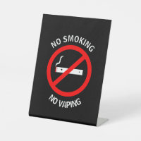 NO SMOKING NO VAPING SIGN
