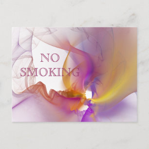 No smoking postcard