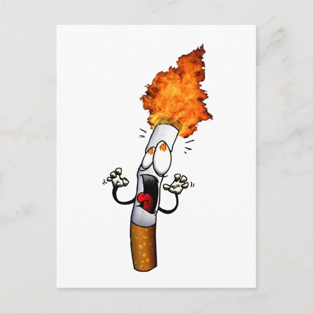 No Smoking Postcard (Front)