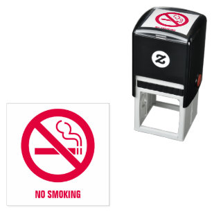 No Smoking Self-inking Stamp