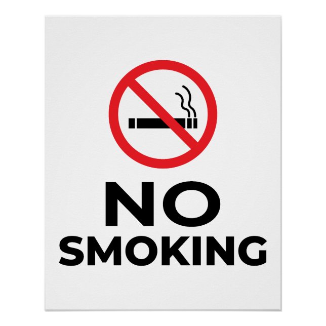 No Smoking Sign (Front)