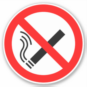 NO Smoking Sign - UK Signage