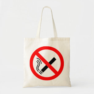 NO Smoking Sign - UK Signage Tote Bag