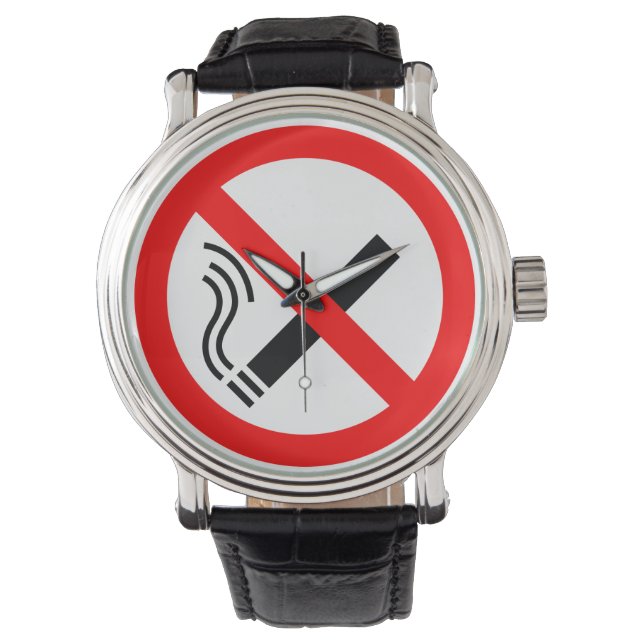 NO Smoking Sign - UK Signage Watch (Front)