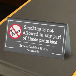 No Smoking - Smoking is Not Allowed