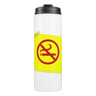 No Smoking Thermal Tumbler
