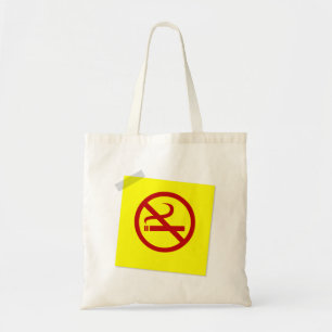 No Smoking Tote Bag