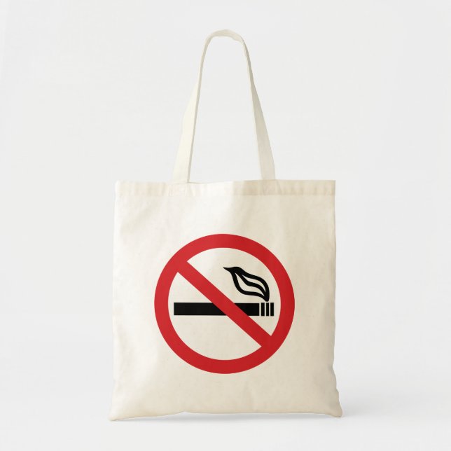 No Smoking Tote Bag (Front)